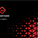 Business Card Black & Red